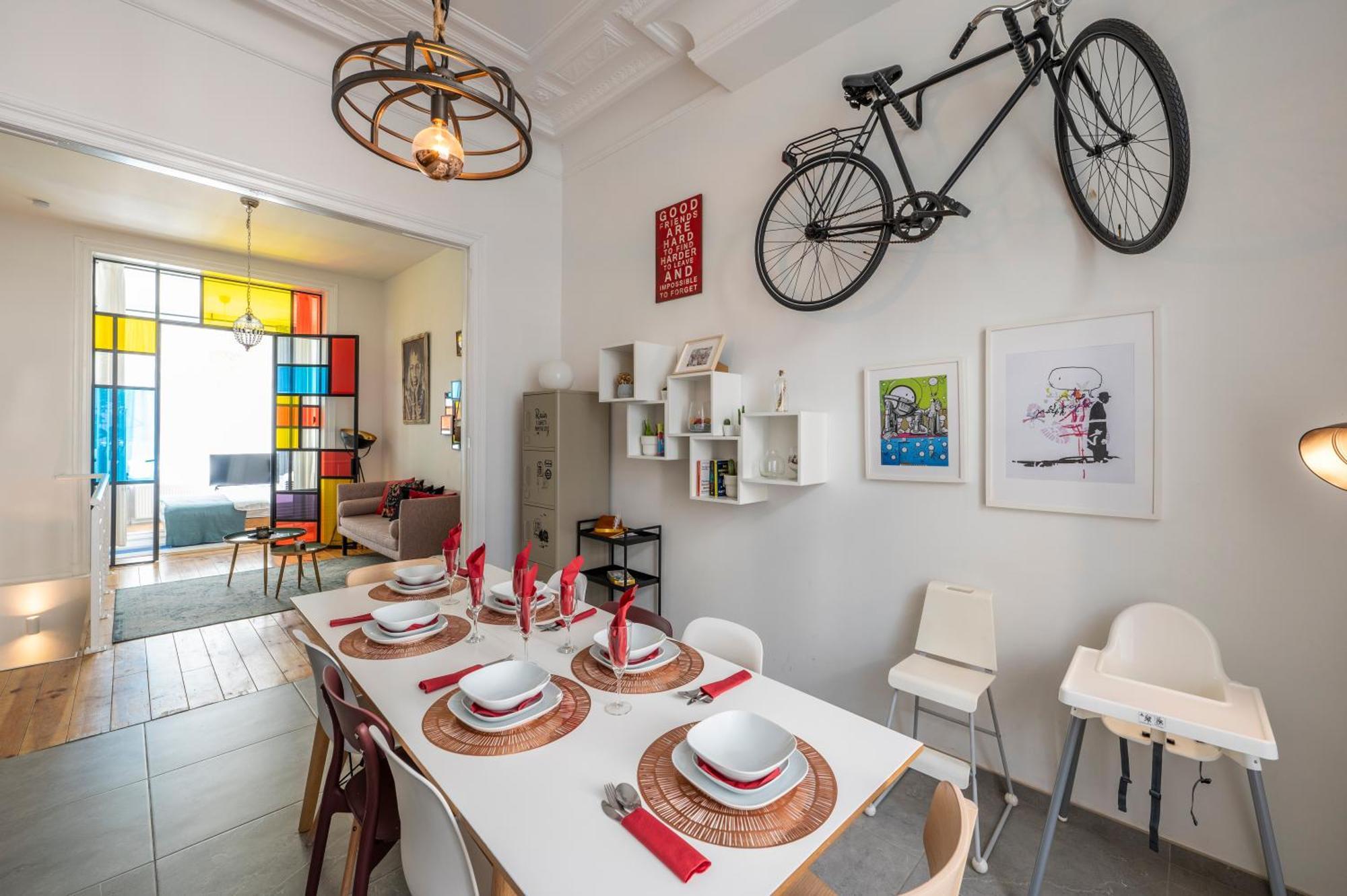 Superb 3 Bedroom & 3 Bathroom Duplex In Brussels City Centre Eksteriør billede